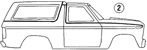 Stripe Tape for 1986 Ford Bronco #0