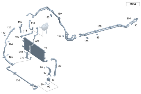Battery Cooling System for 2026 Mercedes-Benz GLE350 #0