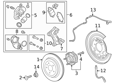 Anti-Lock Brakes for 2017 Cadillac CT6 #1