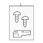 8119648050 - Electrical: Repair Bracket for Lexus: RX350, RX450h Image
