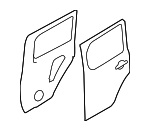 HBA0A1FCMA - Body: Door Shell for Nissan: Cube Image