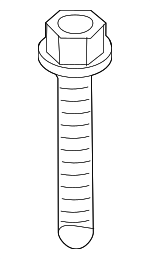 90105T90A00 - Steering: Gear Assembly Mount Bolt for Honda Image