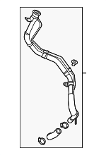 42729754 - : Fuel Tank Filler Neck for GM Image