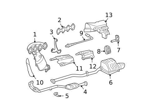 Mufflers for 2003 Mercedes-Benz C230 #0