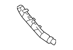 86651NI000 - Body: Side Bracket for Hyundai Image