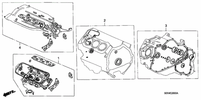 Gasket Kit for 2004 Honda Odyssey #0