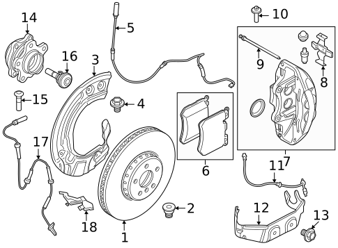 Front Brakes for 2022 BMW M440i #5