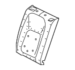 LR141567 - Body: Seat Back Pad for Land Rover: Range Rover Velar Image