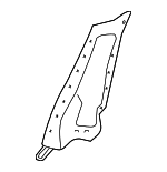 LR095534 - Body: Bolster for Land Rover: Range Rover Velar Image