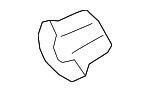4M0907323 - Body: Mount Plate Retainer Clip for Audi Image