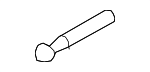 WHT000400A - Body: Mount Plate Bolt for Audi Image