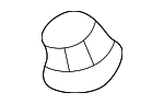 909010801 - Wiper &amp; Washer: Wiper Arm Nut for Mazda Image