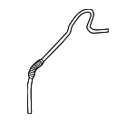 B25G67501A - Wiper &amp; Washer: Windshield Washer Hose for Mazda Image