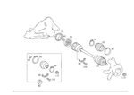 2103500002 - : Rear Axle Shaft for Mercedes-Benz Image
