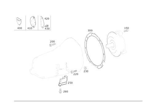 Attached Parts for Transmission, Oil Filler Pipe for 2019 Mercedes-Benz Maybach S650 #0