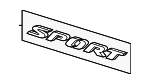 75752TVAA01 - Body: Nameplate for Honda Image