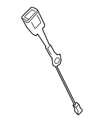 99180318407 - Electrical: Buckle for Porsche: 718 Boxster, 718 Cayman, 718 Spyder, 911, Boxster, Cayman Image