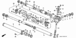 53416SF1952 - Chassis: GUIDE,STRG.RACK for Honda Image