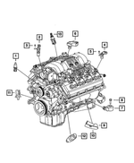 68083366AA - Electrical: Heat Shield for Dodge: Durango | Jeep: Grand Cherokee | Ram: 2500, 3500 Image