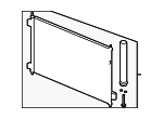 80110T2FA01 - HVAC: A/C Condenser for Honda Image