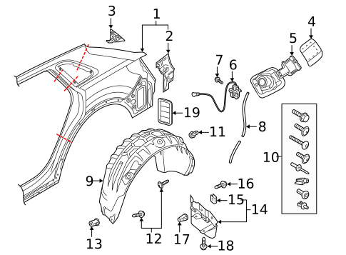 Fuel Storage for 2025 Audi Q3 #0