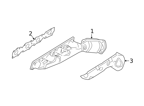Exhaust Manifold for 2015 INFINITI QX80 #0