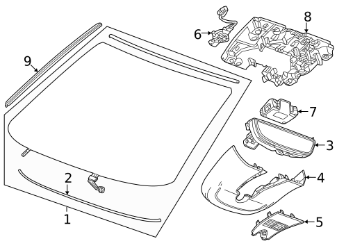 Reveal Moldings for 2026 Cadillac LYRIQ #0