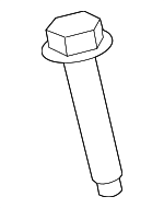 LR001187 - Engine: Trans Mount Bracket Bolt for Land Rover: Discovery Sport, LR2, Range Rover Evoque Image