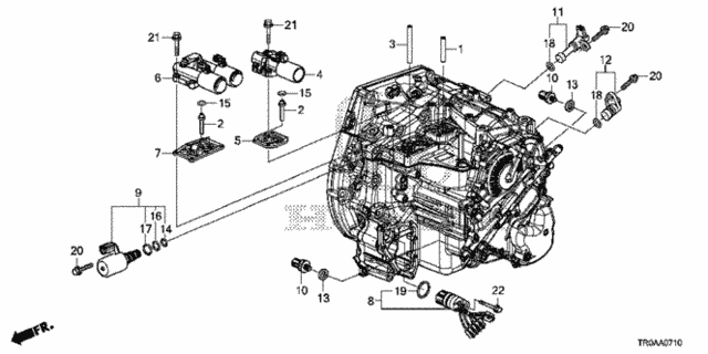 AT Sensor - Solenoid for 2013 Honda Civic #0