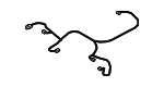 BDWK67100 - Body: Headliner Wiring Harness for Mazda Image