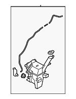 986102V600 - Body: Reservoir Assembly for Hyundai: Veloster Image