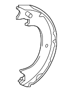 465500E020 - : Park Brake Shoes for Toyota Image