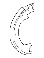 4654048040 - : Parking Brake Shoe (Left, Right) for Toyota Image