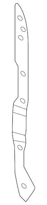 7L6821123 - Body: Rear Shield for Volkswagen: Touareg Image