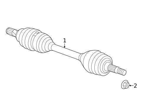 Drive Axles for 2019 Chevrolet Cruze #0