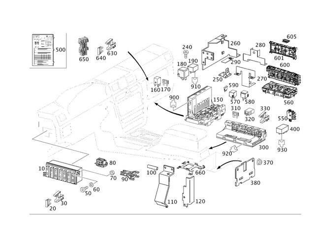 421064 - Electrical Equipment and Instruments: Fuse Link for Mercedes-Benz: 190D, 190E, 200D, 260E, 280E, 300CE, 300E, 300SE, 300SEL, 300TE, 500SL, 560SEL, 600SL, C220, C230, C280, C43 AMG, CLK430, E420, E430, SL320, SLK230, SLK320 Image image