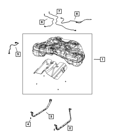 Fuel Tank for 2019 Chrysler 300 #0