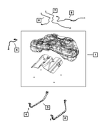 6503839 - Fuel: Hex Head Bolt And Coned Washer for Mopar Image