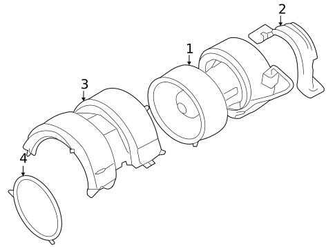 Blower Motor & Fan for 2007 Audi A8 Quattro #0