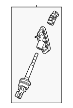 K53A32090 - Steering: Shaft Assembly for Kia: Sedona Image