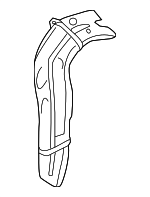 1K0201974C - Fuel System: Upper Shield for Volkswagen Image