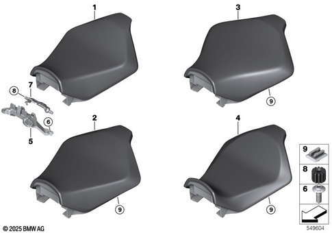 Bench Seat for 2025 BMW-Motorrad R 1300 RT #1