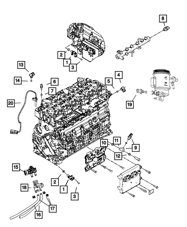 68024537AA - Electrical: O Ring for Mopar Image