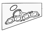 1391403800 - Exhaust: Exhaust Manifold for Mercedes-Benz Image
