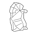 88973874 - Body: Latch for Pontiac: Vibe Image