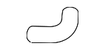 5K0122157K - Cooling System: HVAC Heater Hose for Volkswagen Image