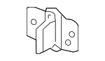8778082Z00 - Body: Folding Seat Lock Striker for Suzuki Image