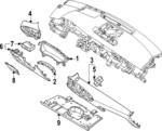 93766AR000GLW - : Switch Assembly for Hyundai Image