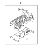 68632630AA - Engine: Cylinder Head Cover for Mopar Image