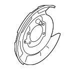 26691FL010 - Brakes: Brake Dust Shield for Subaru Image
